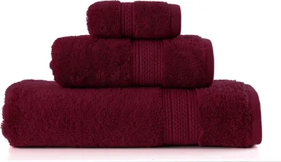 Obrázok produktu pre Uterák z egyptskej bavlny, hrubý 600 g/m² egyptská bavlna 70x140 cm červené víno