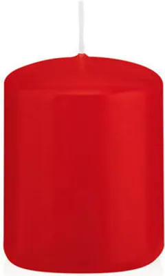 Produktbild von Stumpenkerzen Rot 60 x Ø 48 mm, 24 Stück