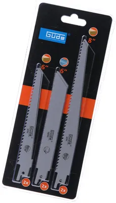 Produktbild von Güde Sägeblattsatz für Holz und Metall - 6-teilig