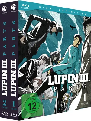 Produktbild von Lupin III. - Part 6 - Gesamtausgabe - Bundle Vol.1-2 - Blu-Ray
