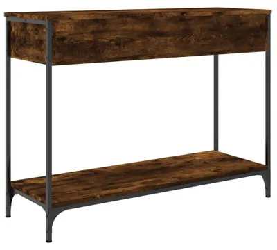 Zdjęcie produktu dla vidaXL Stolik konsola dąb wędzony 100x34,5x75 cm materiał drewnopochodny