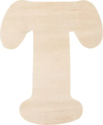 Produktbild von Clayre & Eef Holzbuchstabe T naturfarben 11 cm
