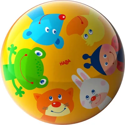 Produktbild von HABA Kleinkindwelt Ball Ball Tierfreunde 14 cm Ø Spielball 2012753001