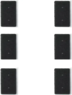 Immagine prodotto di INF Filtro antipelucchi per asciugatrice Samsung DC62-00376A/DC6200376A Confezione da 6