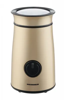 Produktbild von Heinner HCG-150IXGD, Mühle mit Schlagmesser, 50 g, Gold, Metall, Kunststoff, 150 W, 220-240 V