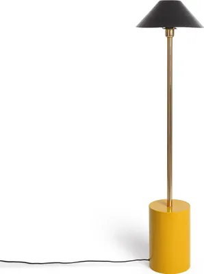 Produktbild von Stehlampe aus Metall Brijesh Gelb