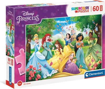Image de CLE puzzle 60 maxi SuperKolor Princesse 26471