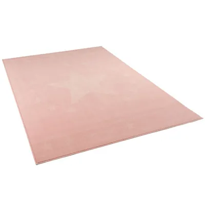 Produktbild von Kinder und Jugend Teppiche mit Tier- und Sternmotiven, Größe:140x200 cm, Design:Stars Rosa