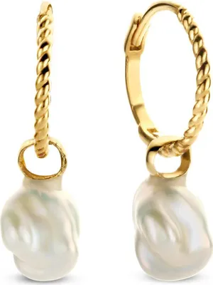 Produktbild von Jackie Gold Jackie JKE21.153 Dames Oorringen Goud - 18mm JKE21.153 Ohrringe