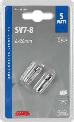 Zdjęcie produktu dla Lampa Birne, model 58130, 5 W, wymiary 8 x 28 mm
