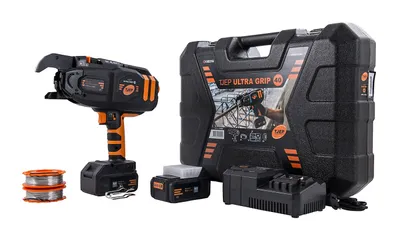 Produktbild von TJEP ULTRA GRIP 40 12-40mm Akku Drahtbindemaschine Bindemaschine für Bindedraht