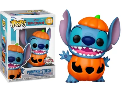 Zdjęcie produktu dla Funko POP Lilo & Stitch 1087 Pumpkin Stitch  Special Edition Limitowana Figurka Kolekcjonerska