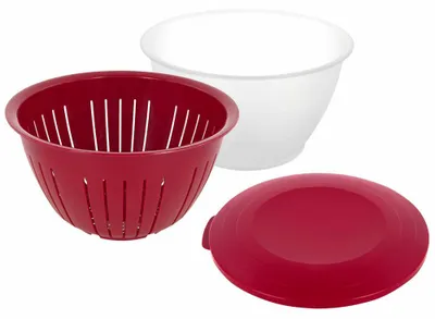 Produktbild von Westmark Schüssel Set »Olympia«, 3 tlg., rot 2418227R