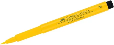 Zdjęcie produktu dla Faber-Castell 167407, Żółty, Drobny, Żółty, Okrągły, Tusz na bazie pigmentu, Plastik