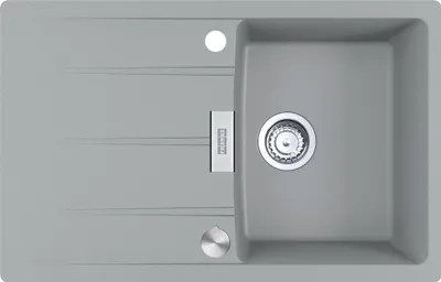 Zdjęcie produktu dla Franke zlewozmywak do zabudowy Centro CNG 611-78 Fragranit kamienny szary