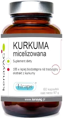 Zdjęcie produktu dla Kenay Kurkuma Micelizowana Licaps 240 Kapsułek