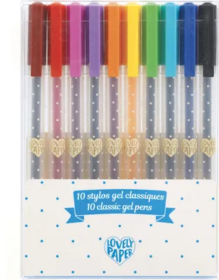 Obrázok produktu pre Sada valčekových gélov 10 farieb, Djeco