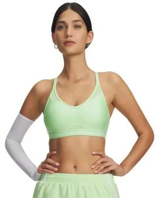 Obrázek produktu pro Sportovní podprsenka Under Armour Crossback s nízkou oporou, zelená, dámská, velikost M