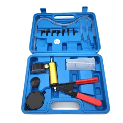 Image de CCLIFE Purgeur de frein de voiture Purgeur de liquide de frein Accessoires de frein, bleu