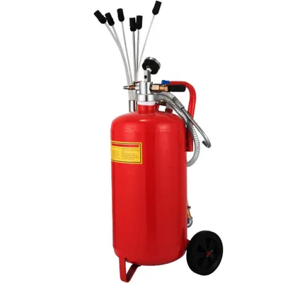 Immagine prodotto di estrattore d'olio da 22,7 litri 8-10 bar - Estrattore d'olio pneumatico 12,5 kg - Estrattore d'olio cambio olio