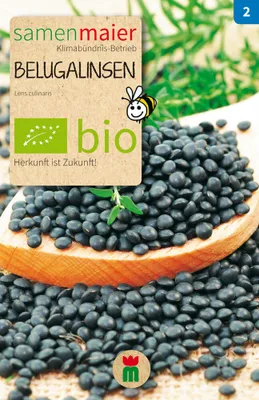 Produktbild von Belugalinsen - Saatgut für zirka 100 Pflanzen