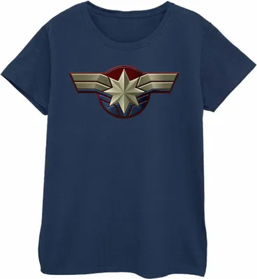 Produktbild von Marvel - T-Shirt für Damen BI48061 (XL) (Marineblau)