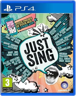 Productafbeelding van Ubisoft Just Sing 2017, PlayStation 4, Geschikt voor alle leeftijden (met beperkingen), Fysiek product