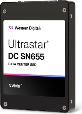 Obrázek produktu pro Western Digital Ultrastar DC SN655, 15,4 TB, U.3, 6800 MB/s