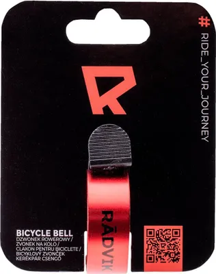 Produktbild von Radvik Mtbell Fahrradklingel Rot  Rot One Size