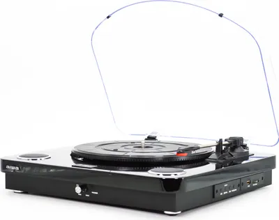 Immagine prodotto di Aiwa GBTUR-120BK Giradischi Nero