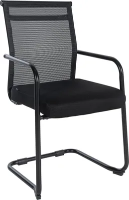 Obrázek produktu pro Jídelní židle Čalounění z tkaniny - Pohodlný sedák - Ergonomický design | Barva: černá