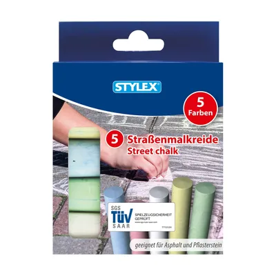 Produktbild von Stylex 25008, 5 Stück(e), Blau, Grün, Rot, Weiß, Gelb, 5 Farben