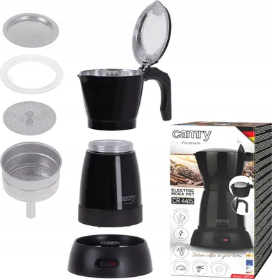 Produktbild von Camry | Moka kávovar | CR 4415b | 480 W | Čierna