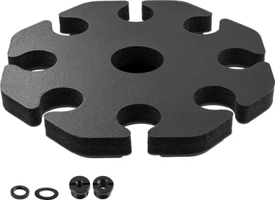 Produktbild von INF Mikrofonhalterung für 8 Mikrofone mit Stativadapter, Schwarz
