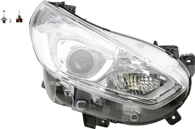 Zdjęcie produktu dla Johns, reflektor halogenowy przedni pasuje do Ford Galaxy 15 01/15-prawa żarówka 1921533 EM2B13W029AF