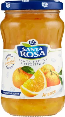 Produktbild von 6x Santa Rosa Orangen Marmelade Konfitüre Brotaufstriche aus Italien 350 g