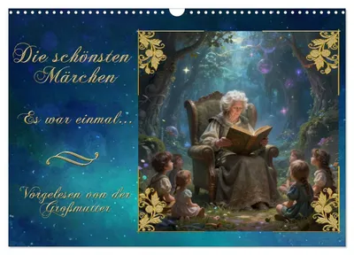 Produktbild von Die schönsten Märchen (Wandkalender 2027 DIN A3 quer), CALVENDO Monatskalender