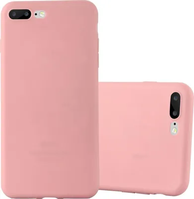 Produktbild von Cadorabo Hülle für Apple iPhone 7 PLUS / 7S PLUS / 8 PLUS Schutzhülle in Rosa Handyhülle TPU Silikon Etui Case Cover