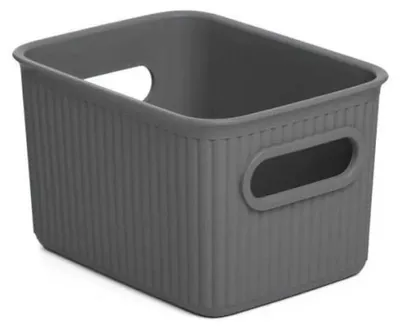 Immagine prodotto di TATAY 7010114 Cestino S 1,5 L BAOBAB Grigio antracite