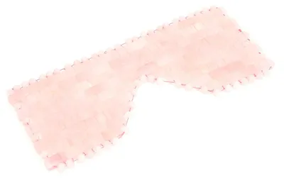Produktbild von Schlafmaske, kühlend - Augenmaske, kühlend - Augenmaske, warm - Augenmaske zur Entspannung - Augenmaske gegen Augenermüdung - Rosenquarz