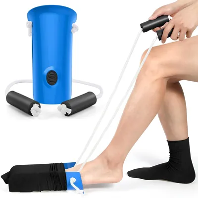 Produktbild von Hilfsmittel zum einfachen Anziehen von Socken für Senioren und nach Hüftoperationen