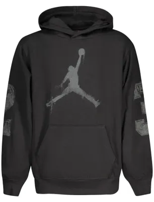 Image de Sweat-Shirt Noir À Fermeture Éclair Jordan Pour Enfants