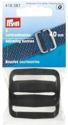 Produktbild von Prym Leiterschnallen KST 40 mm schwarz