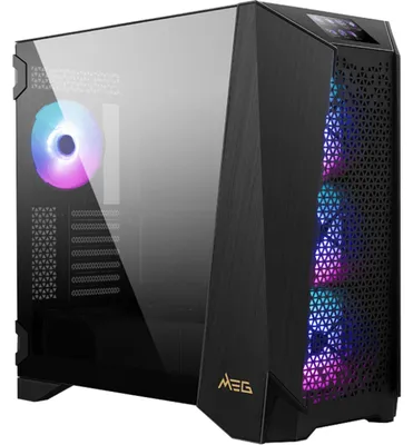 Zdjęcie produktu dla MSI MEG PROSPECT 700R zabezpieczenia & uchwyty komputerów Midi Tower Czarny