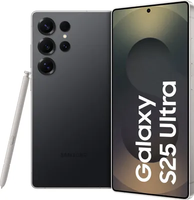 Produktbild von Samsung Galaxy S25 Ultra 5G 256 GB Dual-Sim Titanium Black Neu