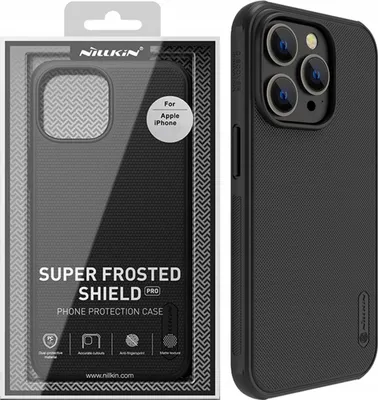 A product shot of a phone case and its packaging.
