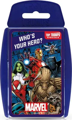 Image de Jeu de cartes Marvel « Top Trumps Marvel Universe 2 » - Jeu éducatif