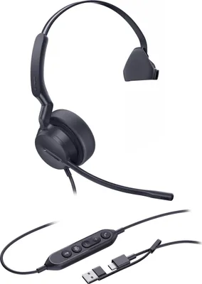 Produktbild von Yealink Mono-Teams-Headset mit USB-C/A-Anschluss