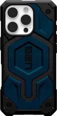 Produktbild von Urban Armor Gear Monarch Pro, Cover, Apple, iPhone 16 Pro, 16 cm (6.3"), Schwarz, Navy