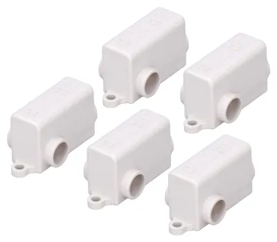 T-Kabelverbinder, 5 St., 1000 V, 80 A, 2,5-16 mm², Schraubklemmen
